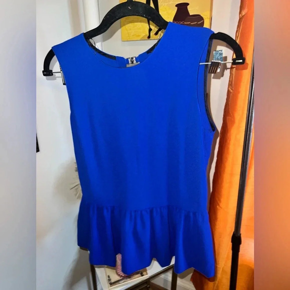 Zara Peplum Blouse size XS - Picture 2 of 6